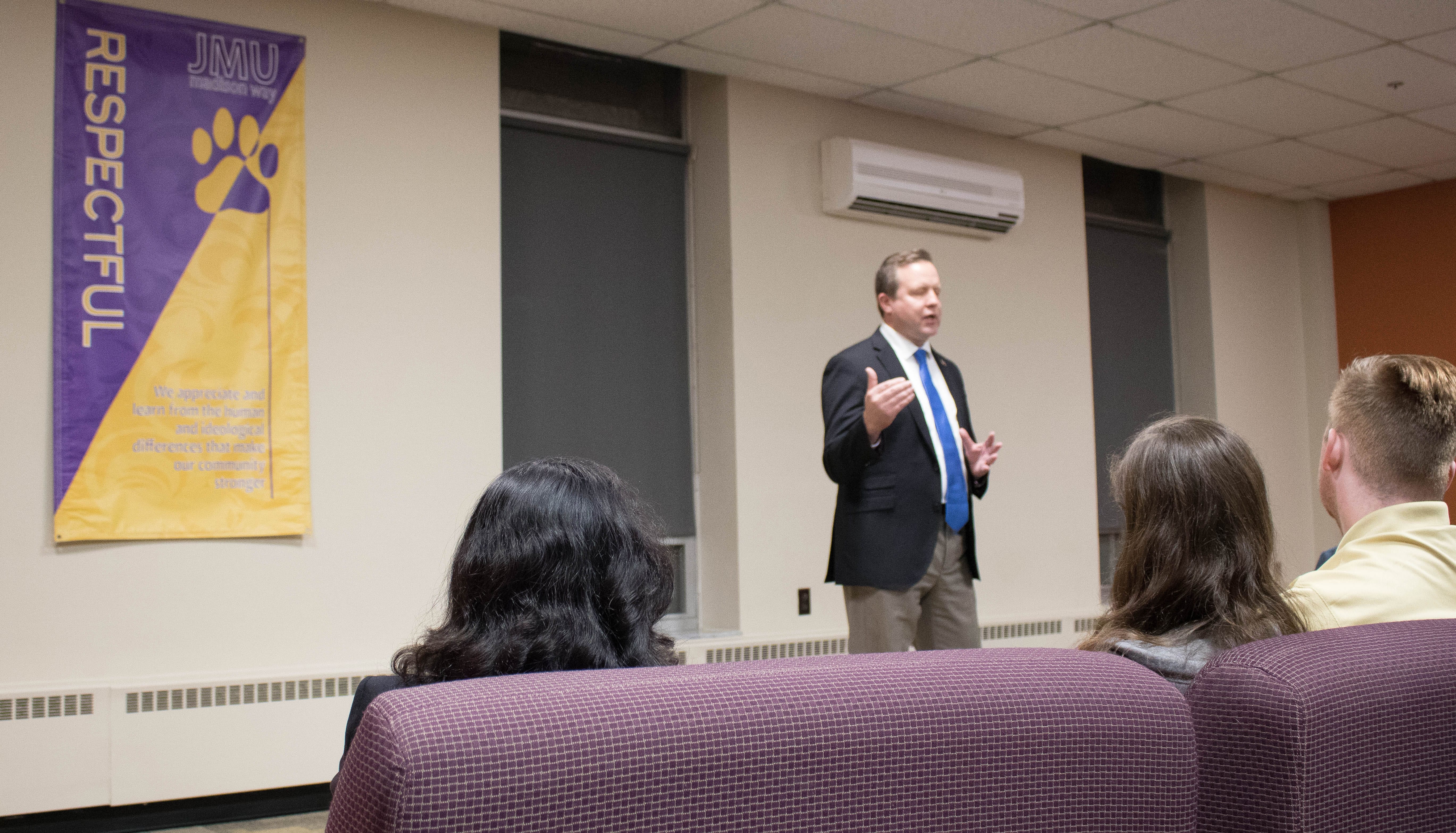 Corey Stewart at JMU