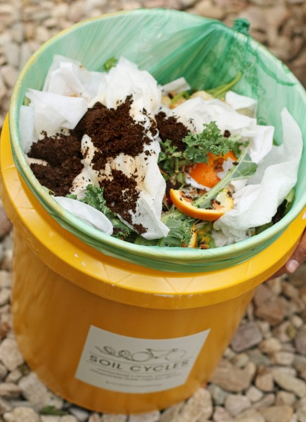 Soil Cycles a bicycle-powered, sustainable compost collection service.