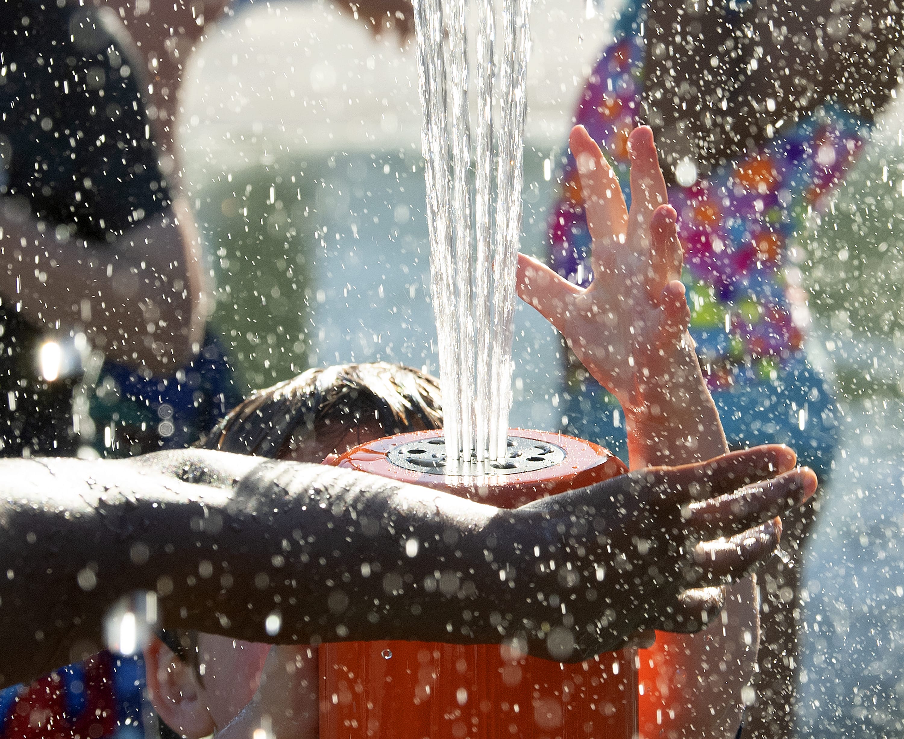 Westover Park's new splash pad