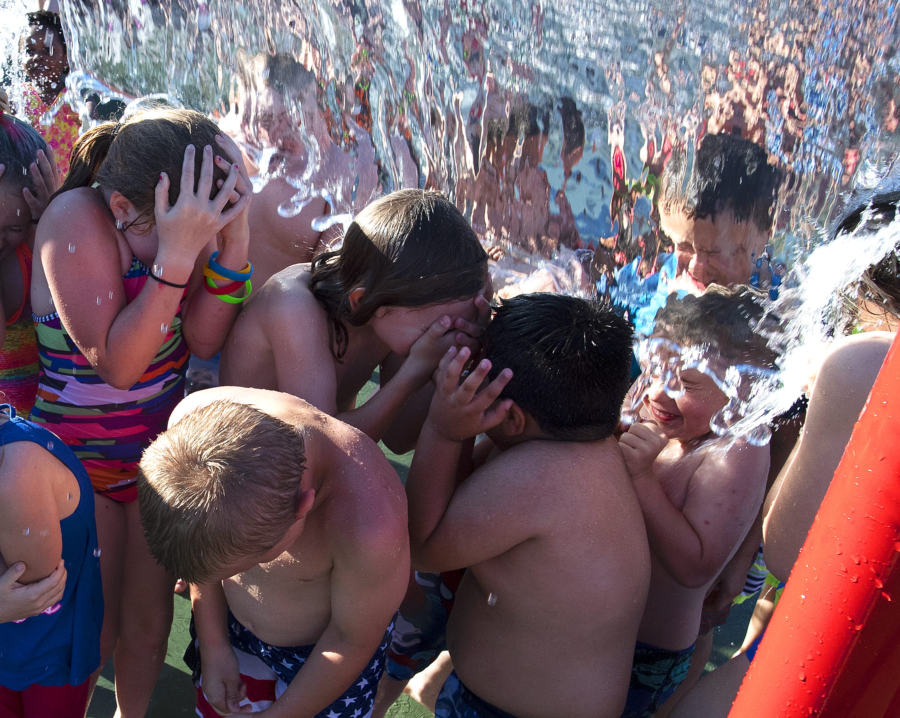 Westover Park's new splash pad