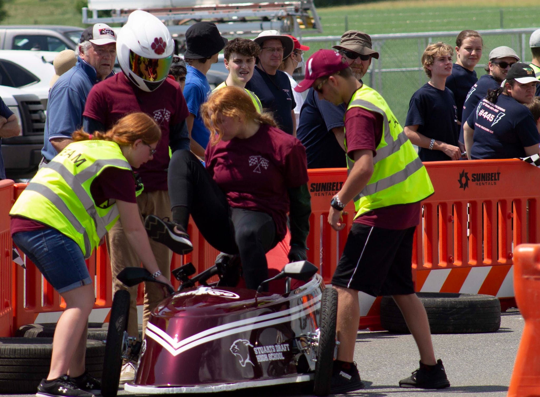 Valley High School Students Race In Super charged Soapbox Derby